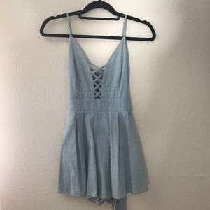cute light blue dress